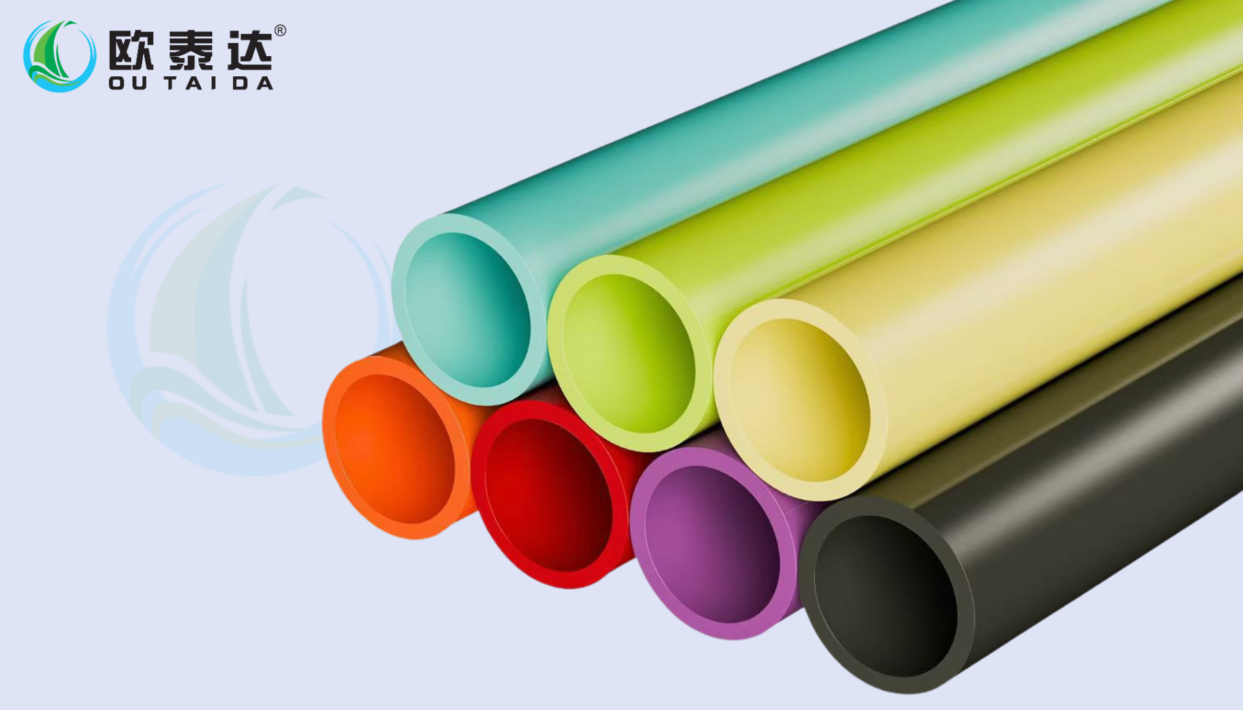 PVC colored pipe