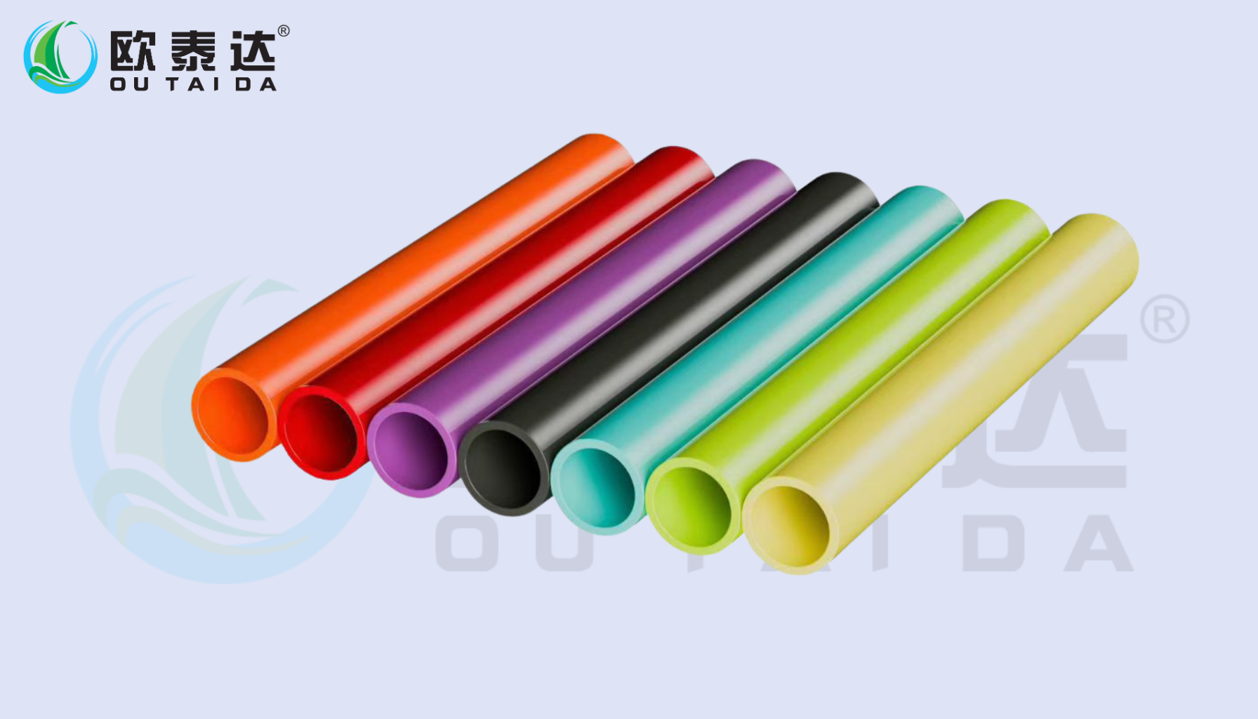PVC colored pipe