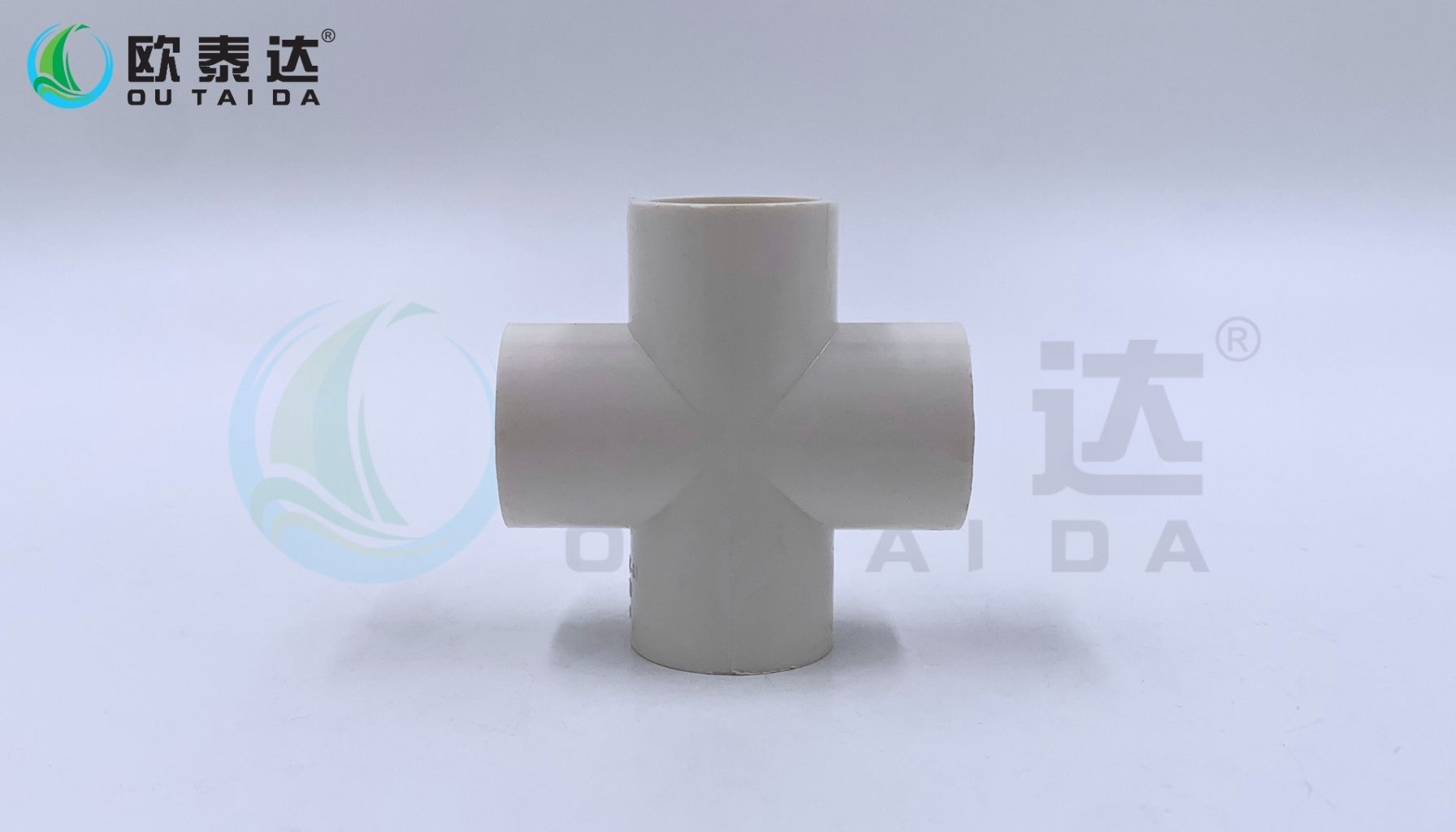 PVC four-Way fitting
