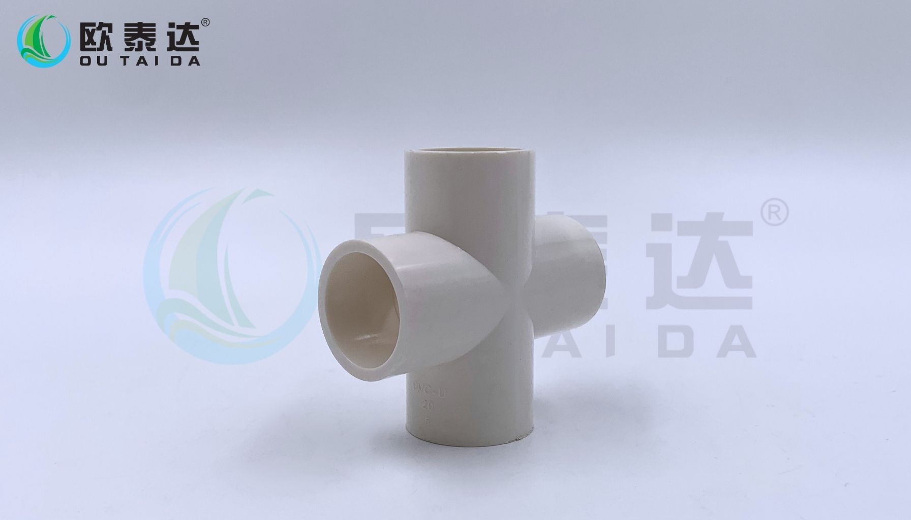 PVC four-Way fitting