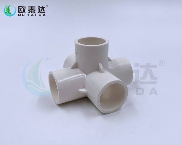 PVC 3D five-Way fitting