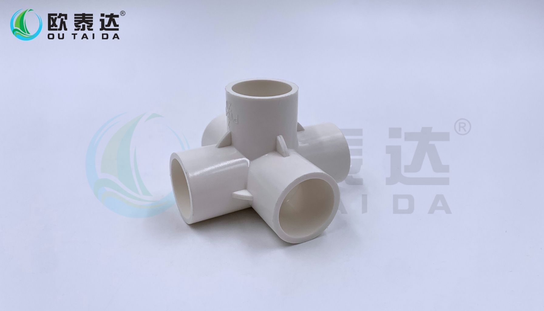 PVC 3D five-Way fitting