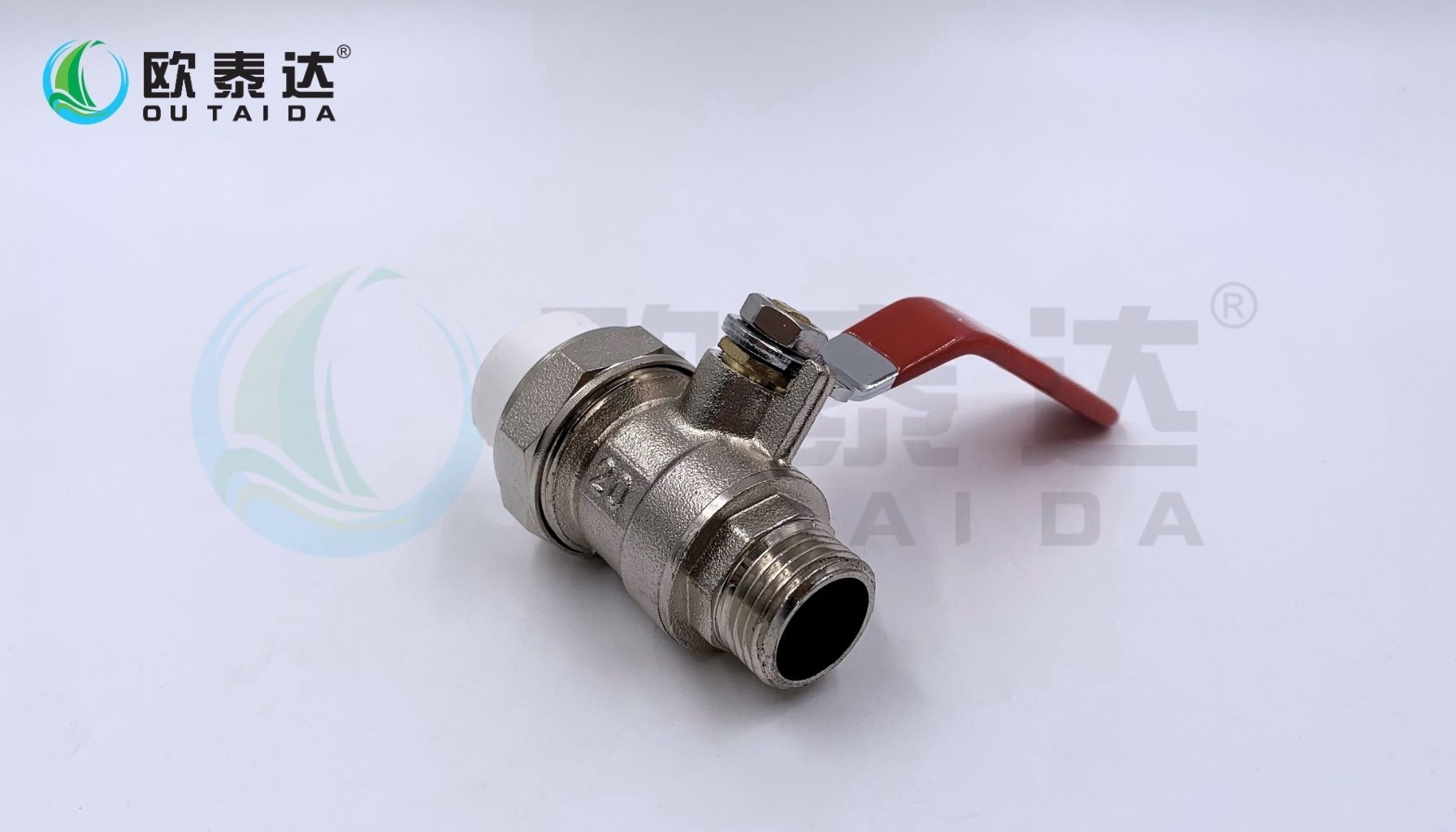 Male-thread single PPR ball valve