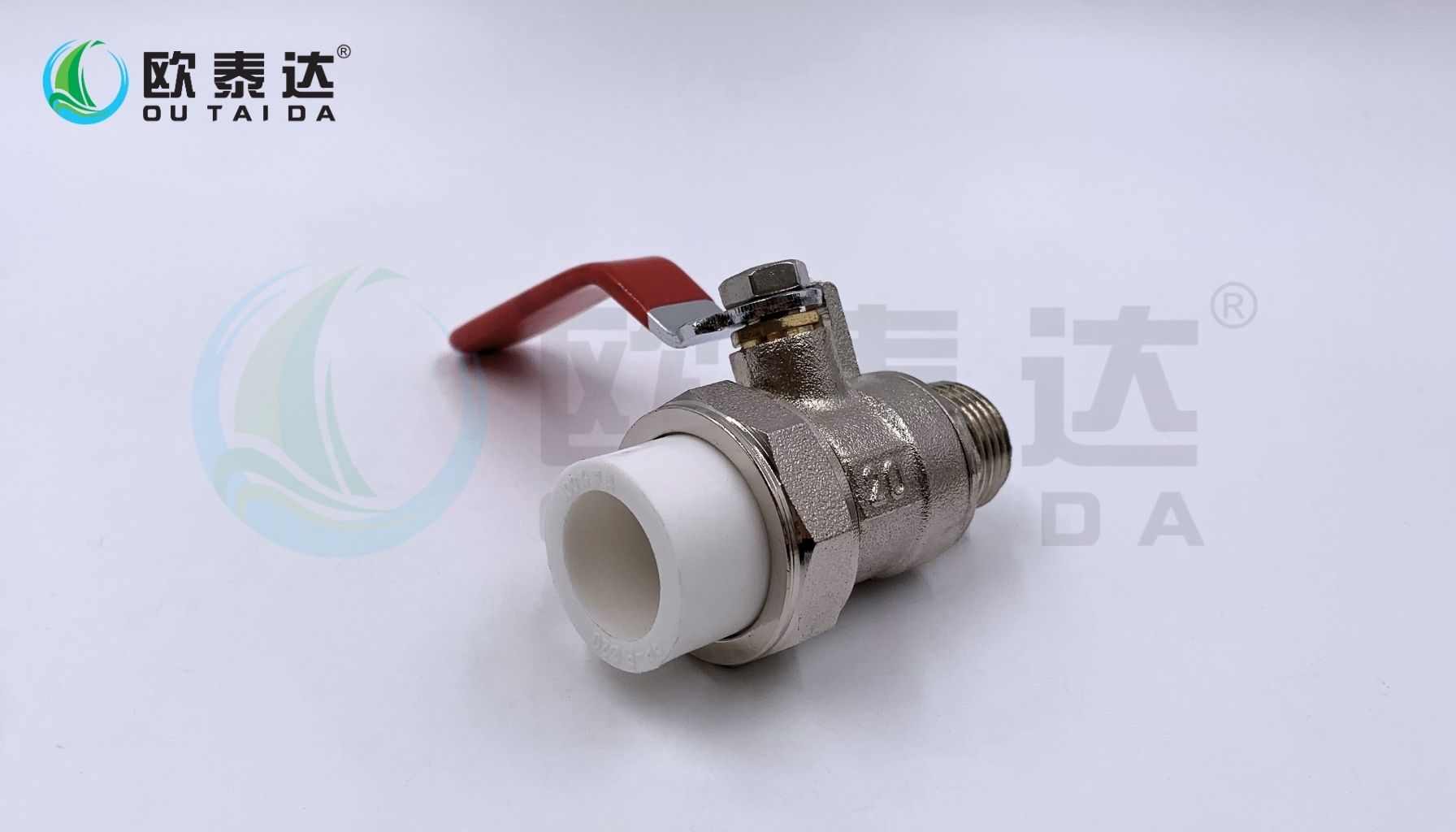 Male-thread single PPR ball valve