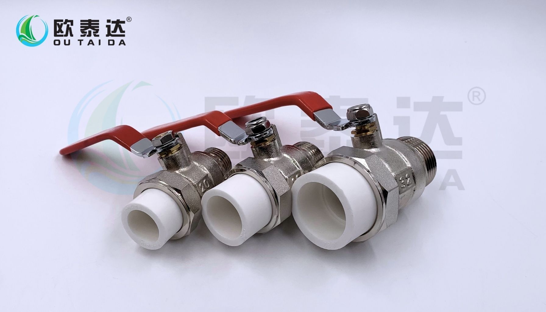 Male-thread single PPR ball valve