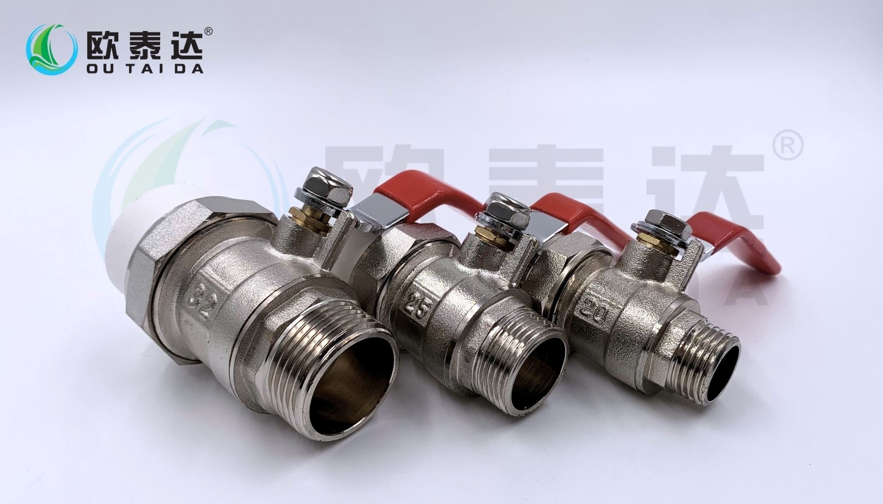 Male-thread single PPR ball valve