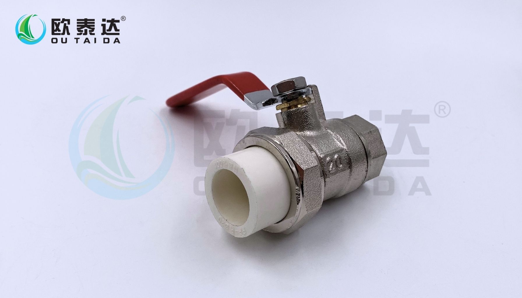 Female-thread single PPR ball valve