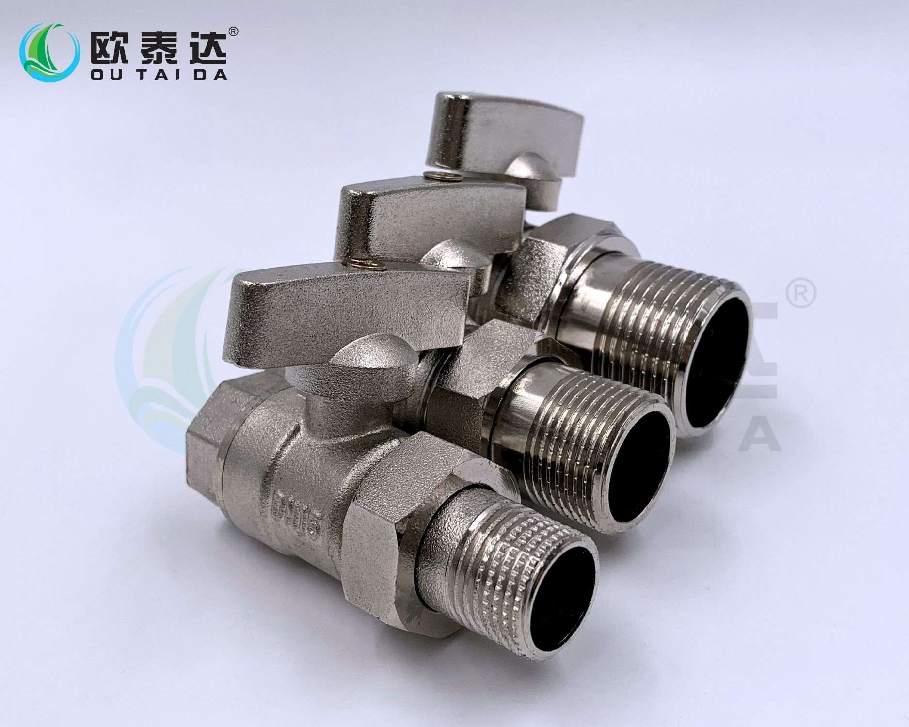 Socket type heating ball valve