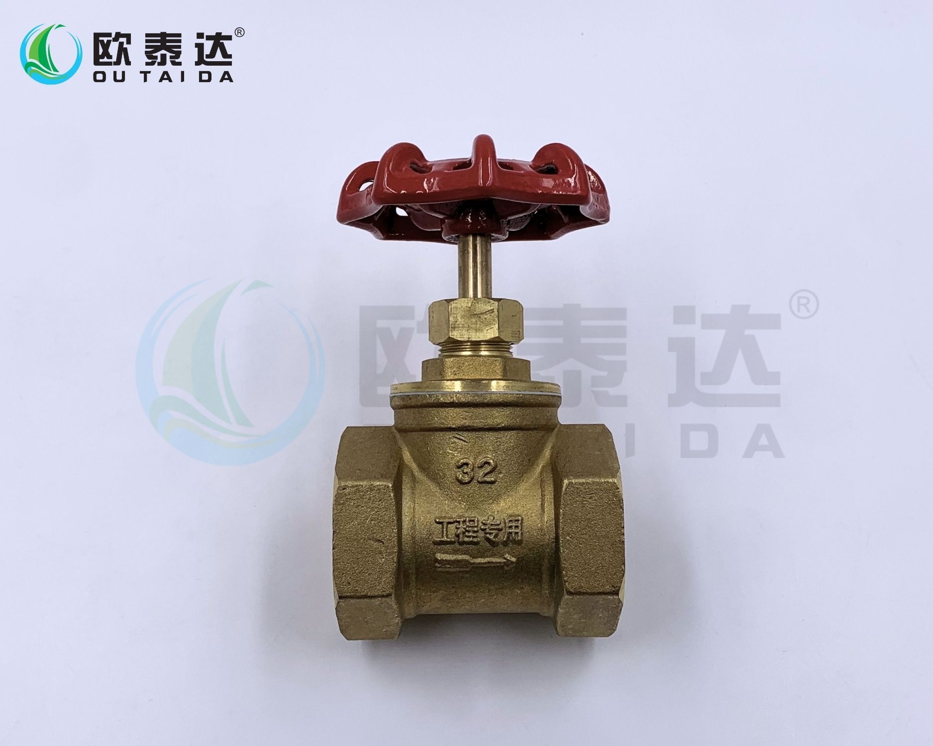 Brass engineering gate valve