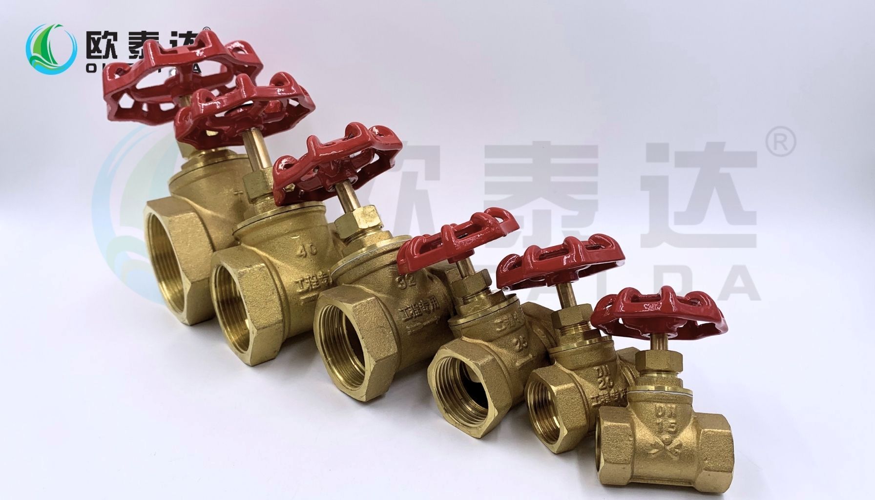 Brass engineering gate valve