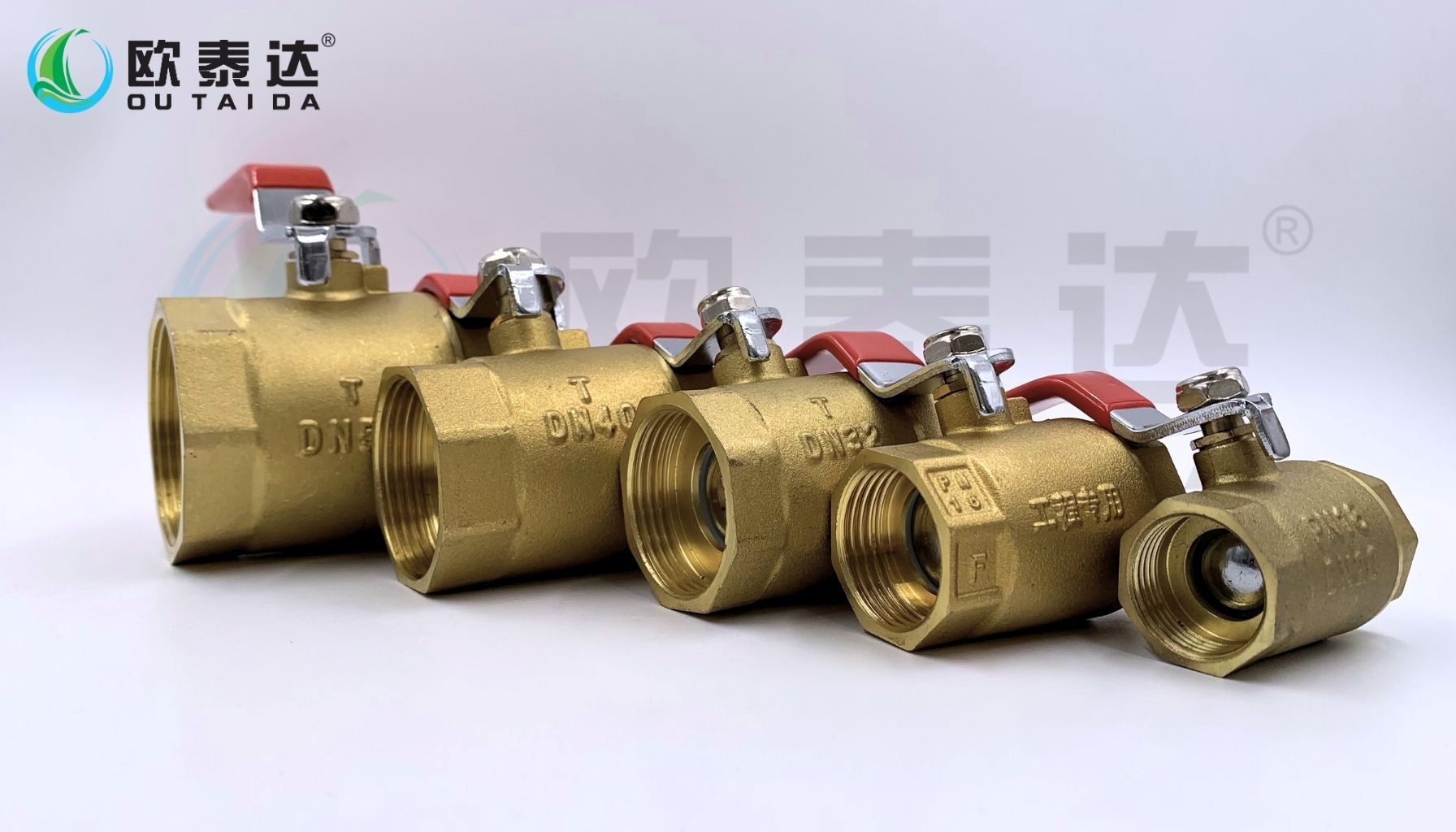 Brass engineering ball valve