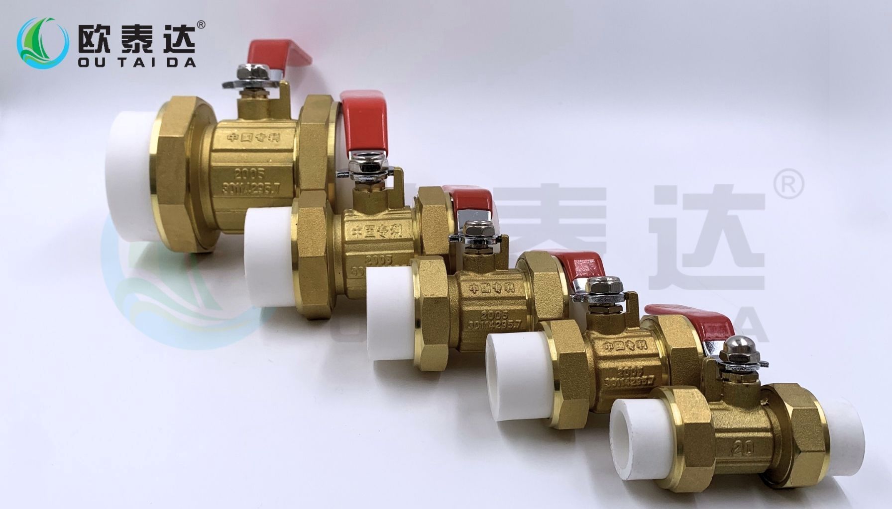 PPR union ball valve